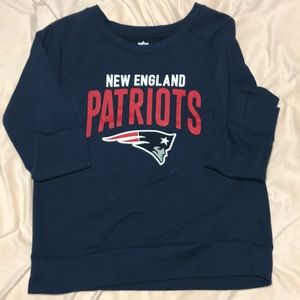 Patriots light sweater